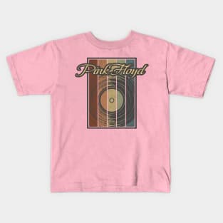 Pink Floyd Vynil Silhouette Kids T-Shirt